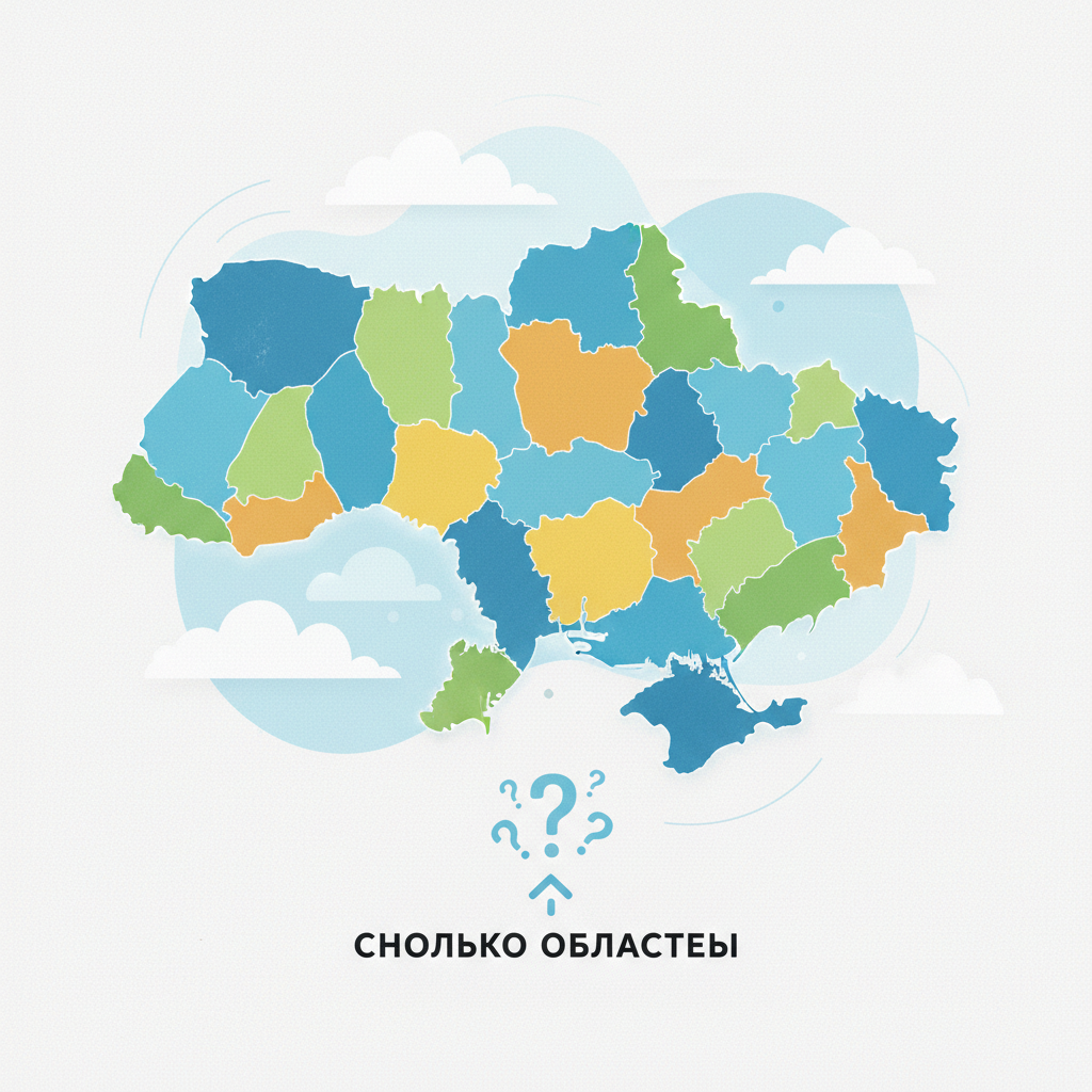 сколько областей в украине — иллюстрация к статье «сколько областей в украине»