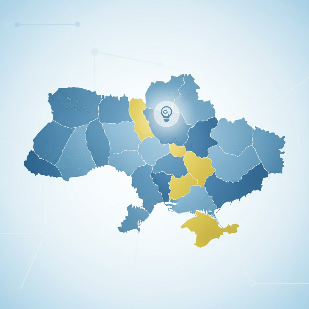 сколько областей в украине — иллюстрация к статье «сколько областей в украине»