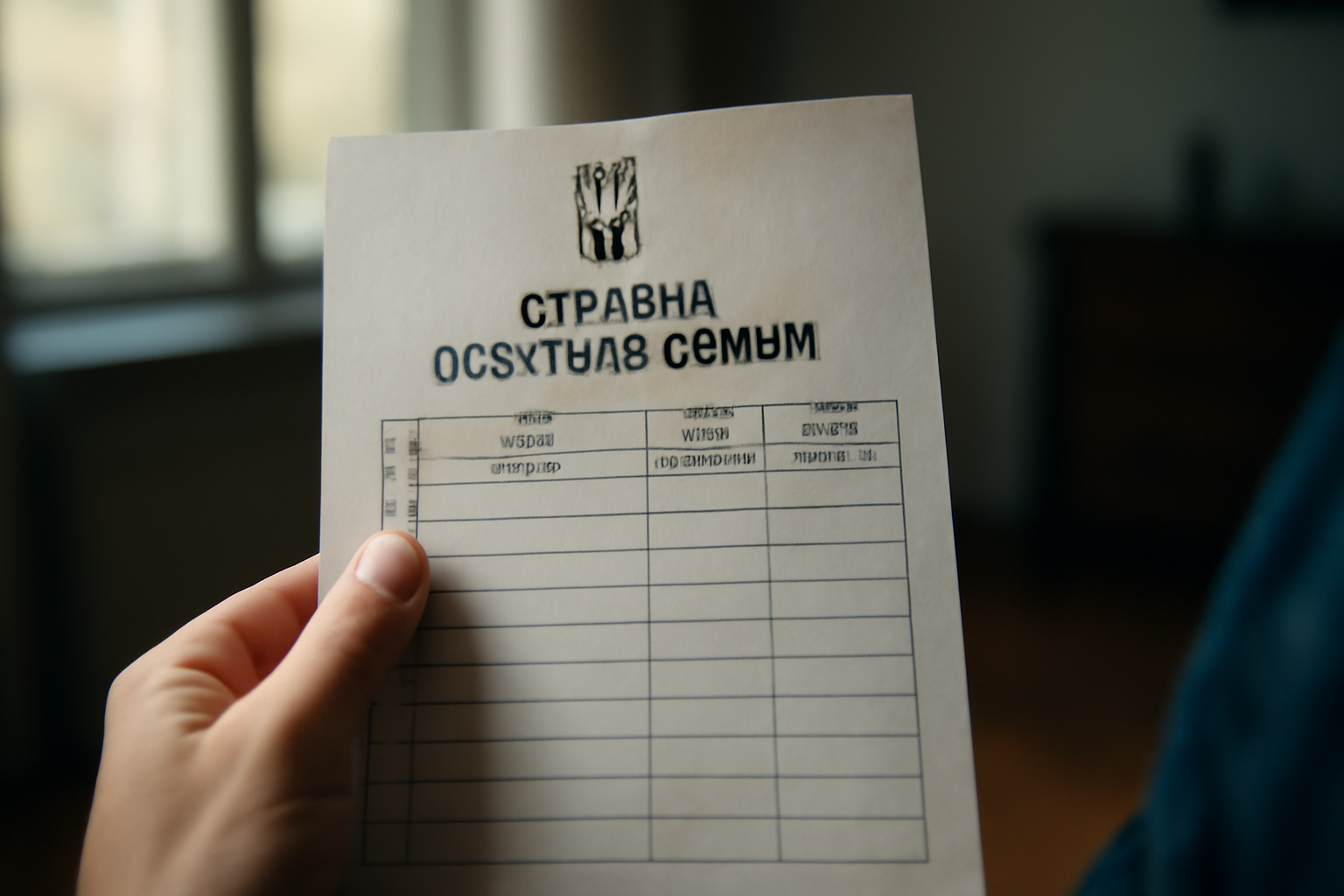 Справка о составе семьи в Украине: где взять